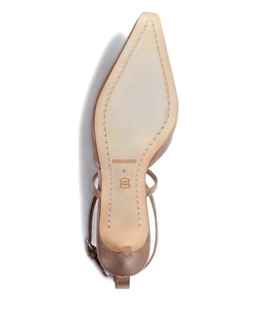 Bernardo Pink 1946 80Mm Yazmin Heeled Pumps