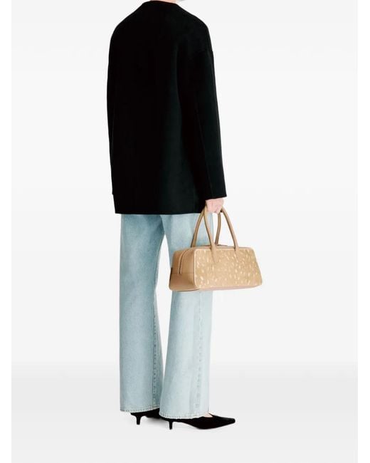 Loulou de Saison Black Double-Breasted Notch-Lapel Coat