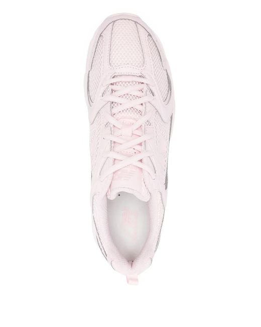 New Balance Pink Tier 3 Synthetic Mesh Sneakers By