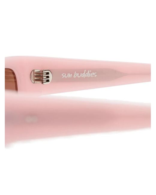 Sun Buddies Pink Rafael Oval-Frame Sunglasses