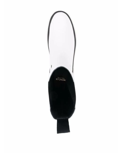 Moncler Boots White