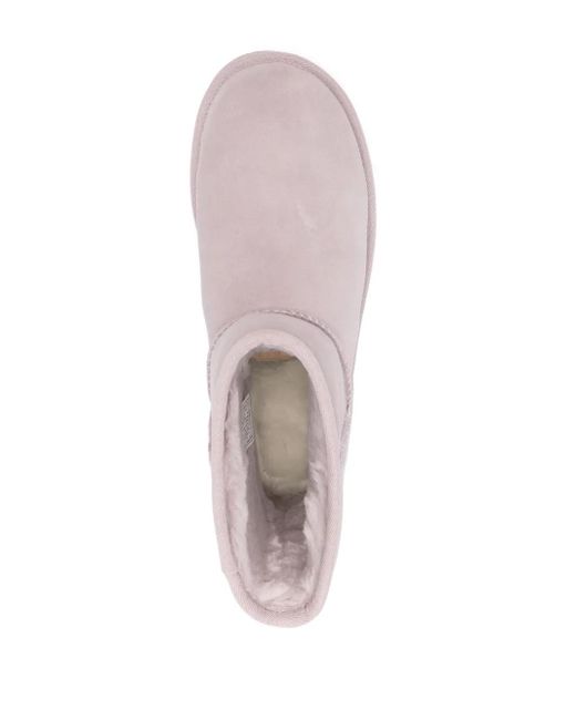 Ugg Pink Classic Mini Platform Boots