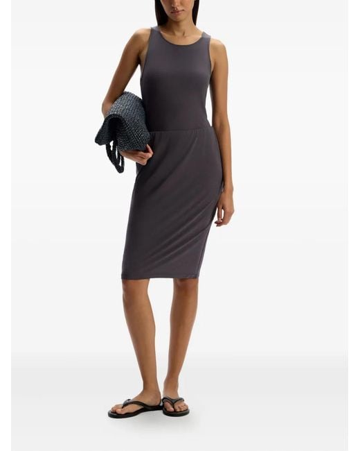 12 STOREEZ Gray Round-Neck Top