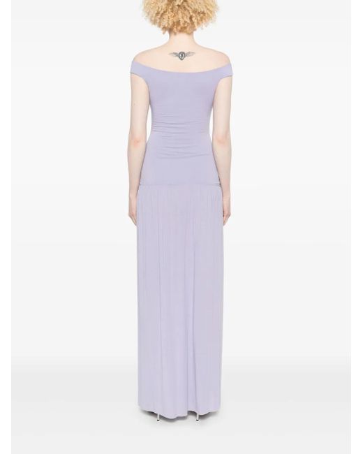 MANURI Purple Coco Maxi Dress