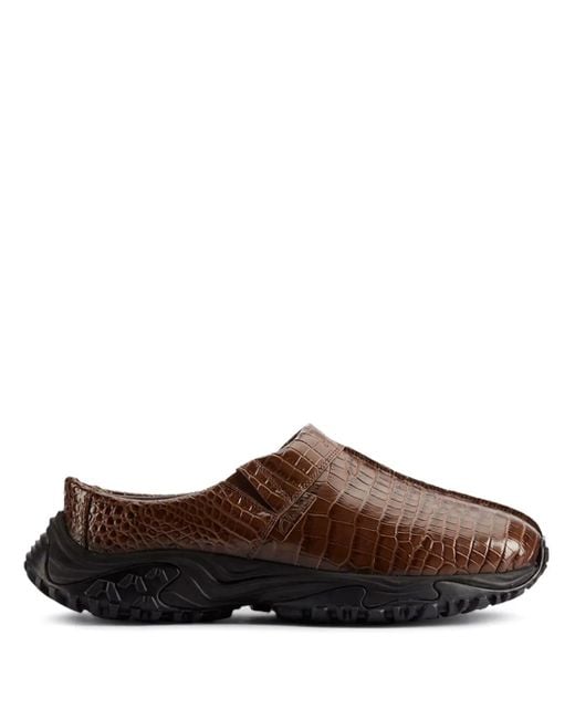Martine Rose Brown X Clarks Clog Sneakers for men