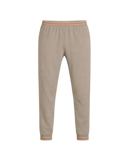 Pal Zileri Gray Stripe-Trim Track Pants for men