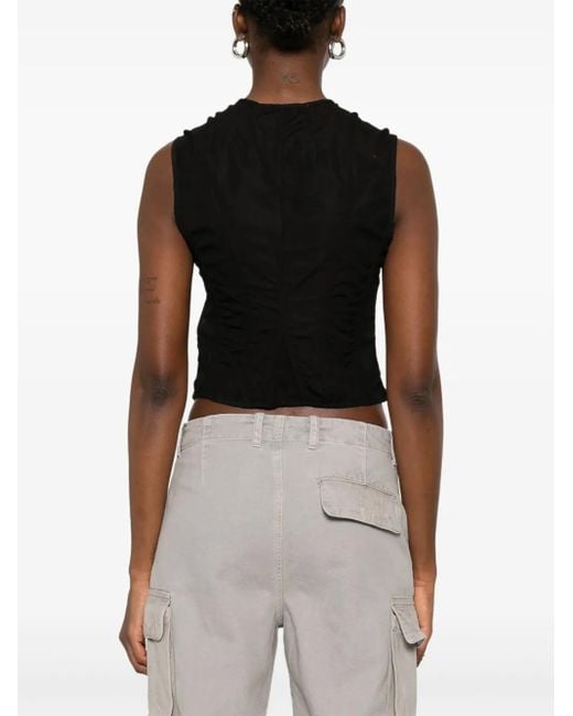 Our Legacy Black Corset Vest