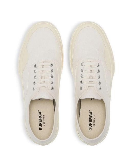 Superga White 2430 Deck Sneakers for men