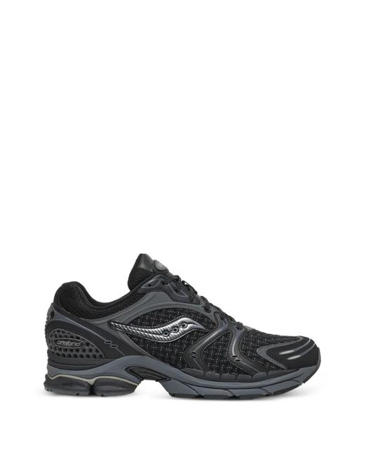 Saucony Black Progrid Mesh Sneakers for men