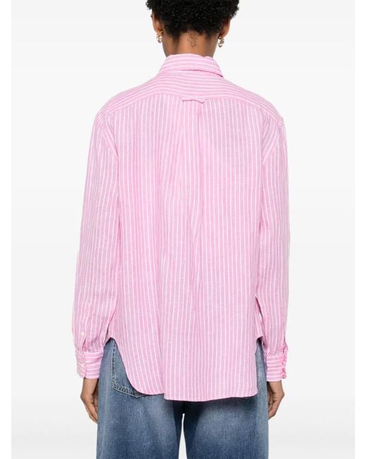 Camicia di Polo Ralph Lauren in Pink