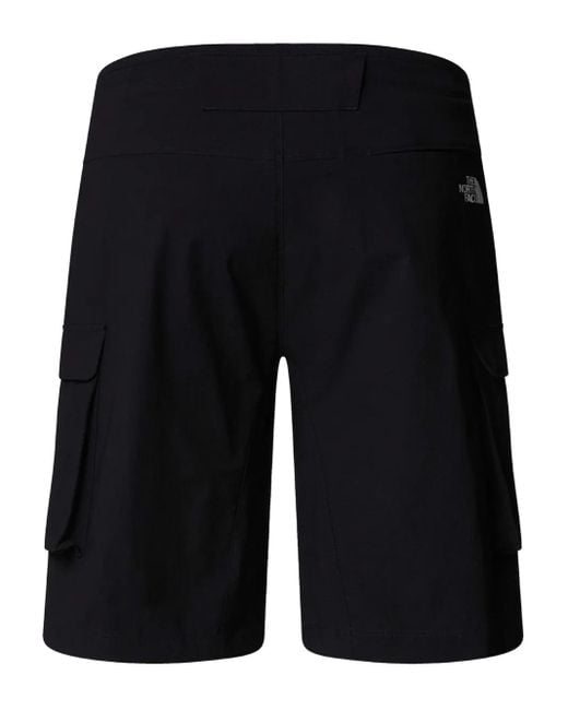 The North Face Black Exploration Cargo Shorts
