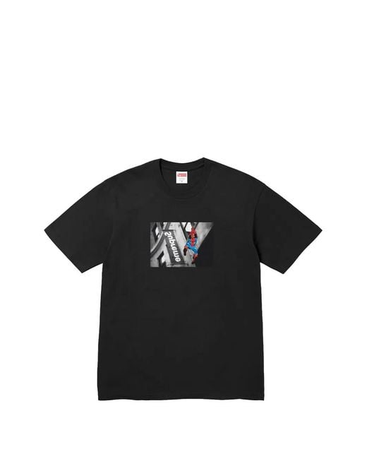Supreme Men's Black Spider- T-Shirt - www.magambanetwork.com
