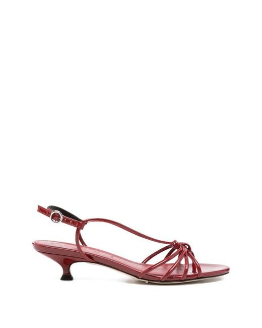Aeyde Pink Amara Patent Calf Leather Blood