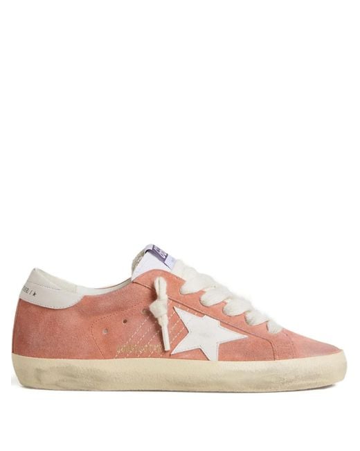 Golden Goose Deluxe Brand Pink Super-Star Sneakers