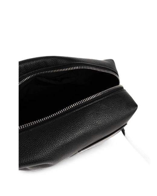Jil Sander Kulturbeutel Mit Logo-Patch in Black für Herren