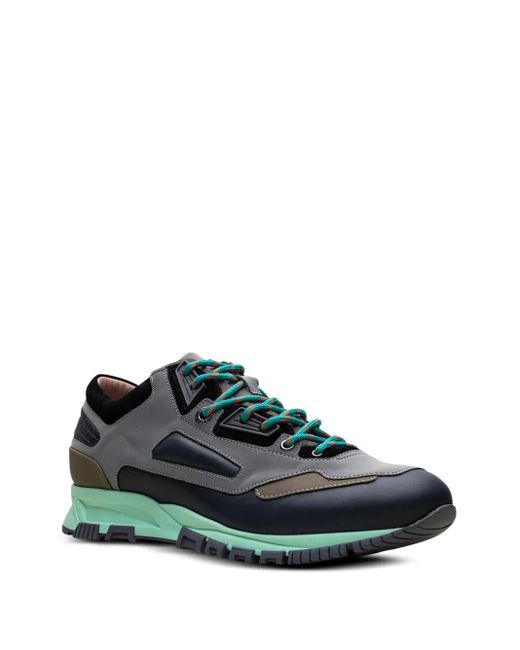 Lanvin Black Reflective Running Sneakers for men