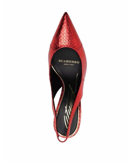 Scarosso Pink X Brian Atwood Sutton Pumps