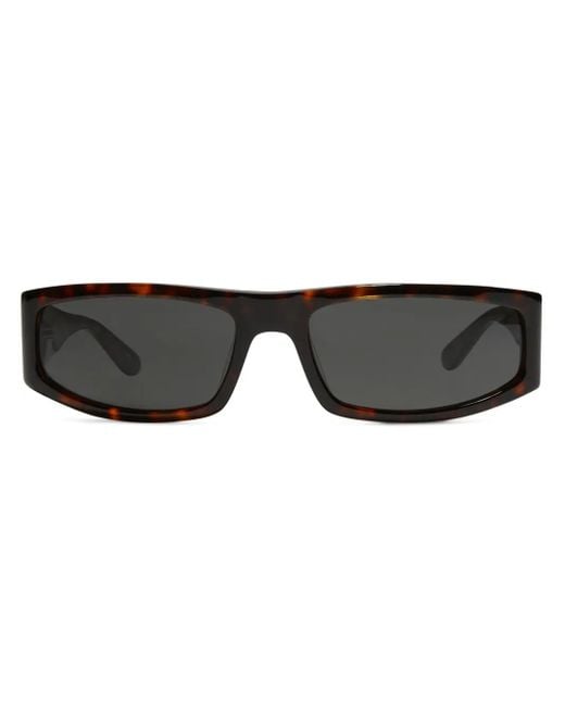 Courreges Black Tech Sunglasses