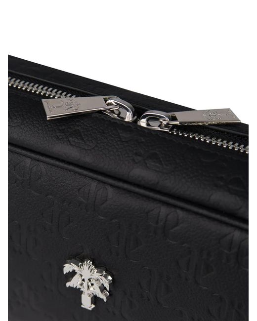 PLACE OF ELMS Black Logo-Plaque Belt Bag