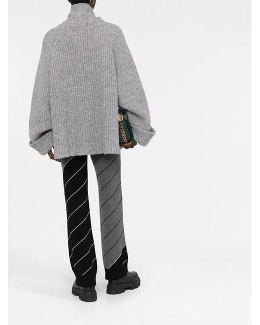 Stella McCartney Flared Broek in het Gray