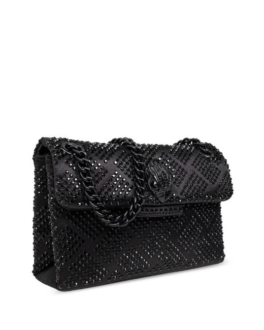 Kurt Geiger Black Mini Kensington Shoulder Bag