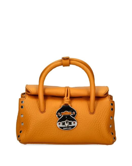 Zanellato Orange Baby Dotta Tote Bag