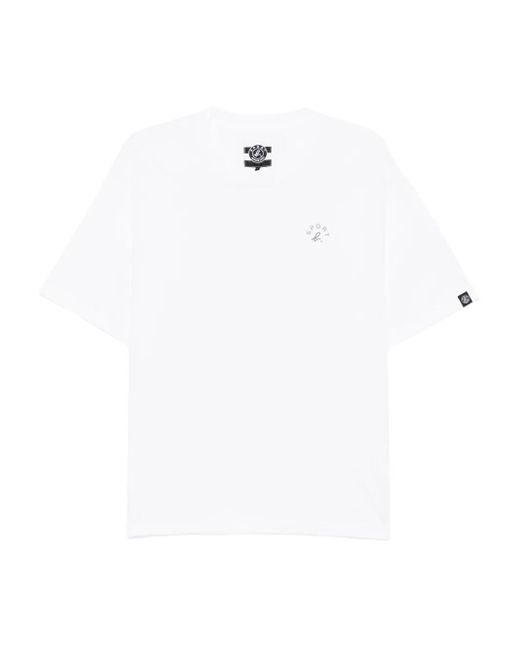 メンズ SPORT b. by agnès b. Dino プリント Tシャツ White