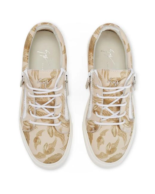 Giuseppe Zanotti White Gail Sneakers