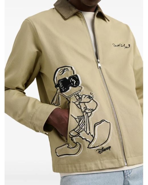 メンズ Karl Lagerfeld X Disney キャンバスジャケット Natural