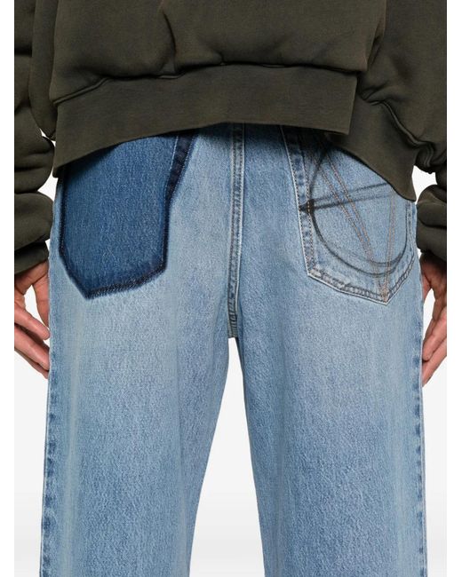 Vetements Blue Jean À Boutonnière