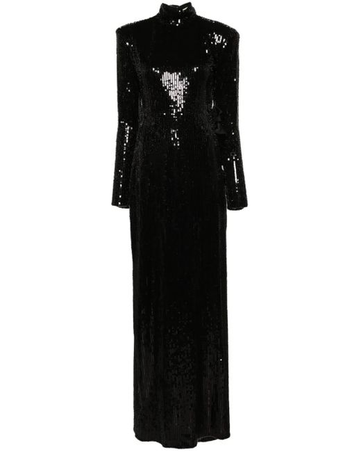 The New Arrivals Ilkyaz Ozel Maxi-Jurk in het Black