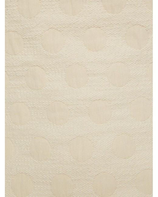 LaDoubleJ Natural La Comasca Jacquard Trousers