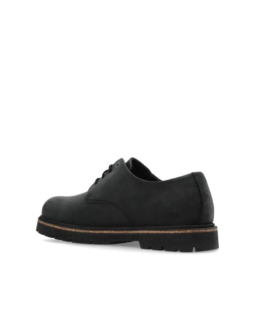 Birkenstock Black Highwood Derby Shoes for men