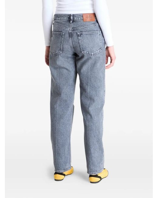 Calvin Klein Blue 90S Acid-Wash Jeans