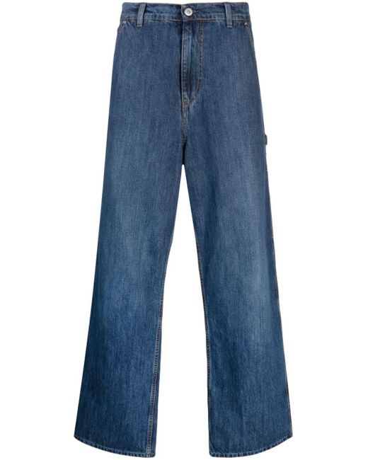 Our Legacy Blue Joiner Wide-leg Jeans - Men's - Cotton for men