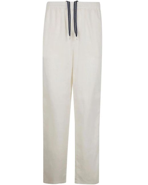 Aspesi Hose aus Leinen in White für Herren