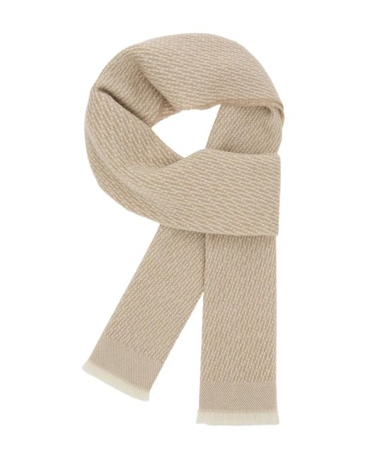 Écharpe À Logo En Jacquard Boggi pour homme en coloris Natural