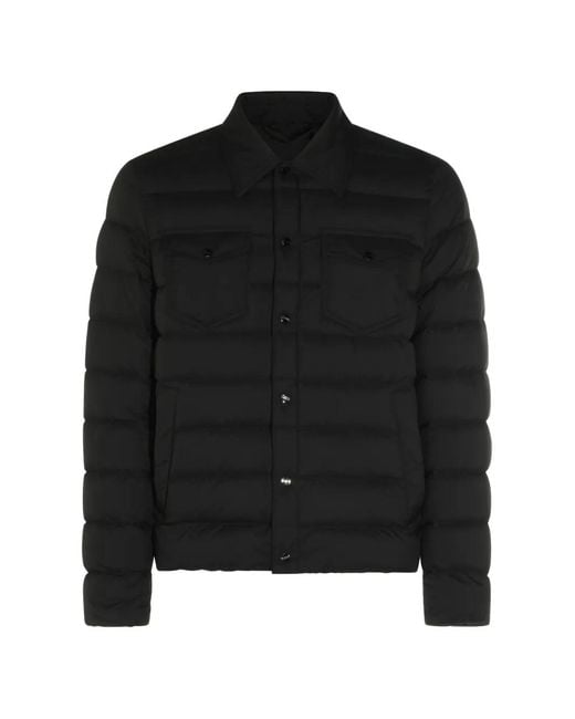 Herno Black Quilted Padded Jacket for men