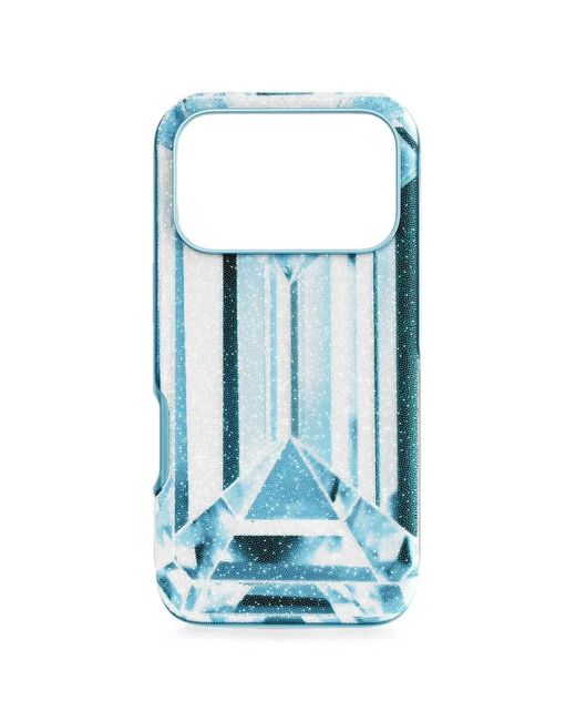 Swarovski Blue Iphone 17 Pro Crystal-Embellished Phone Case