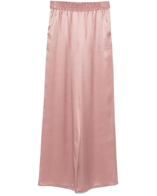 Eleventy シルクパンツ Pink