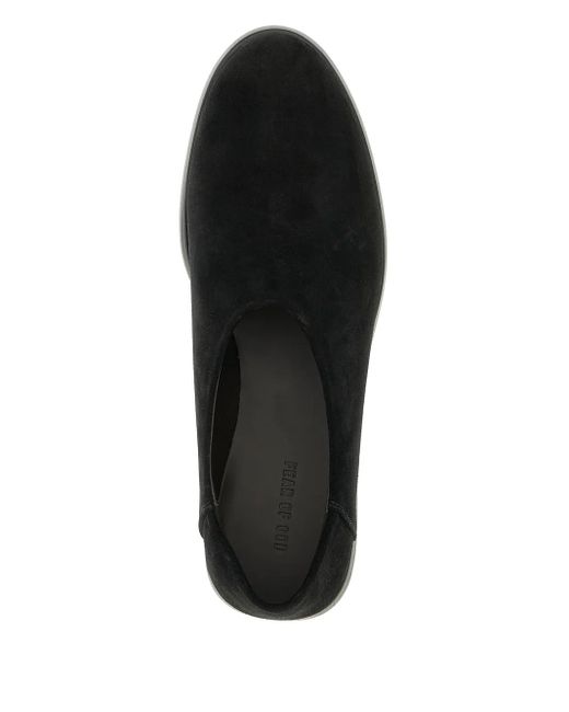 Fear Of God Black Bottines En Daim for men