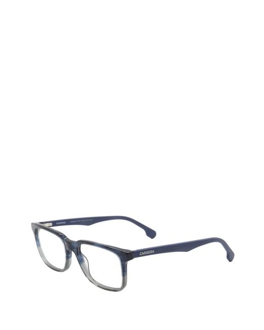 Carrera White Rectangle-Frame Glasses for men