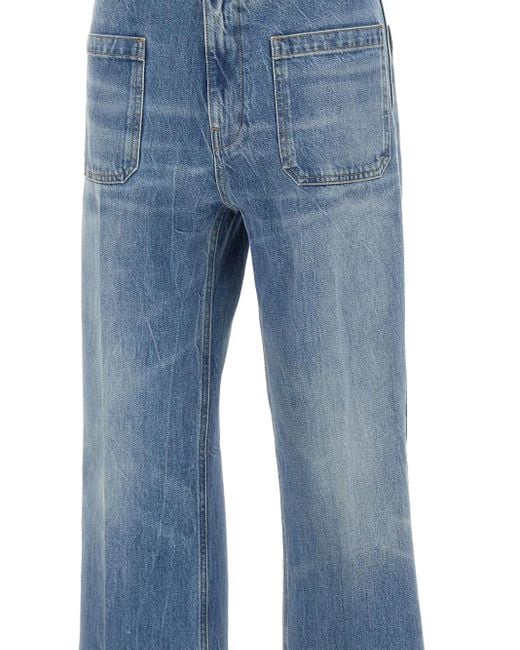 Seafarer Curt Flared Jeans Met Vier Zakken in het Blue