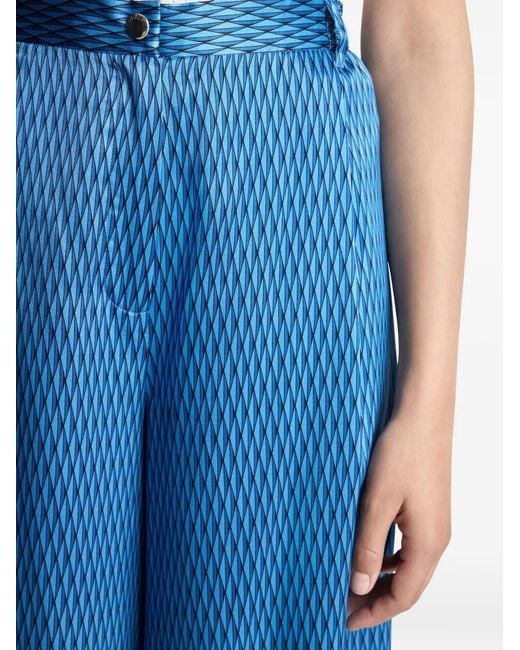 Fusalp Broek Met Knoopsluiting in het Blue