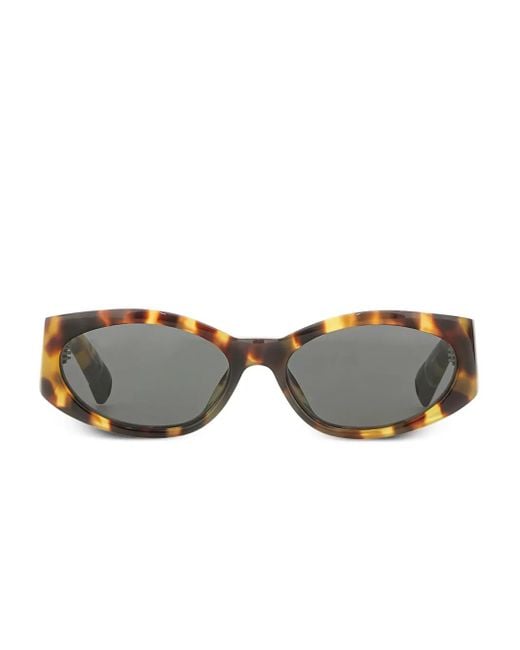 Linda Farrow Gray X Jacquemus Ovalo Sunglasses