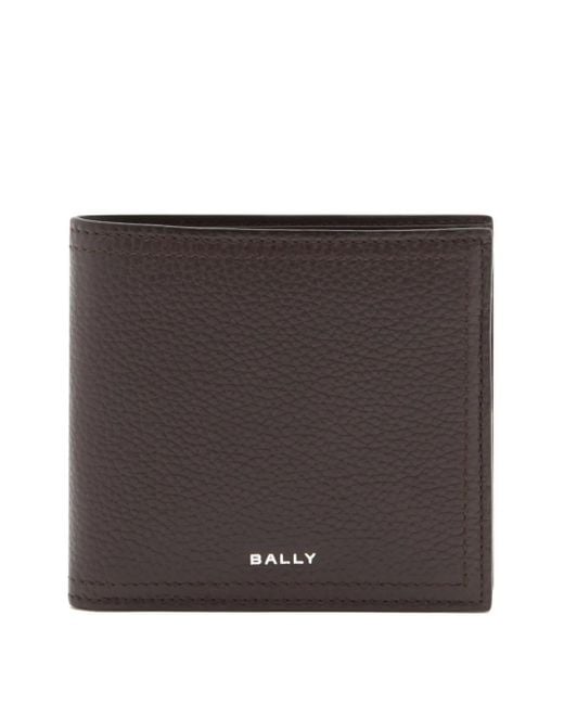 Bally Brown Capitol Grained Leather Wallet for men