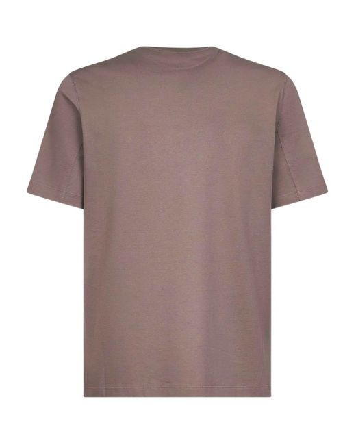Brunello Cucinelli Brown Crew-Neck T-Shirt for men