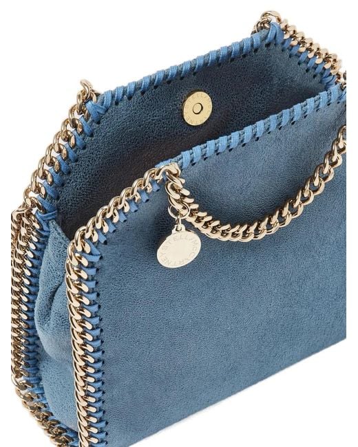 Stella McCartney Blue Falabella Tote Bag