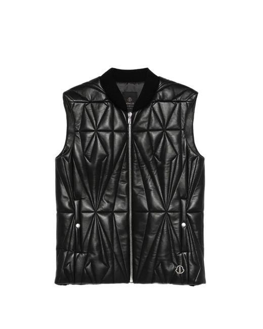 Moncler Black Geocamo Flight Vest for men