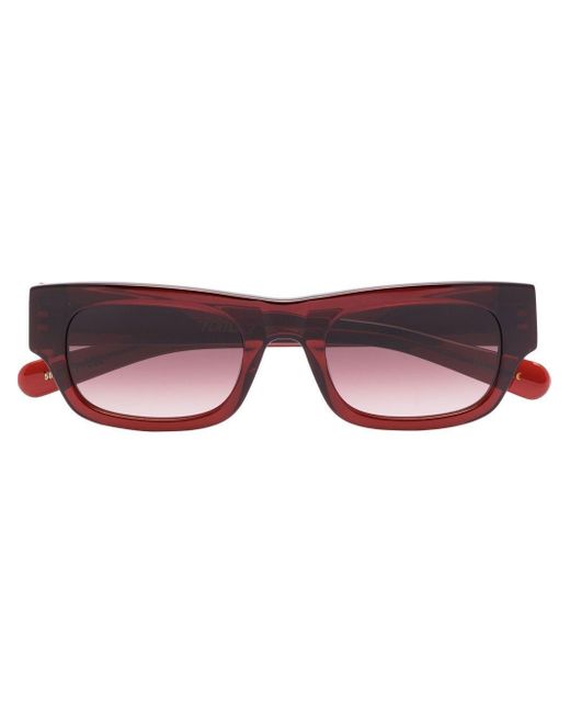 FLATLIST Frankie Rectangle-frame Sunglasses in Brown for Men | Lyst UK